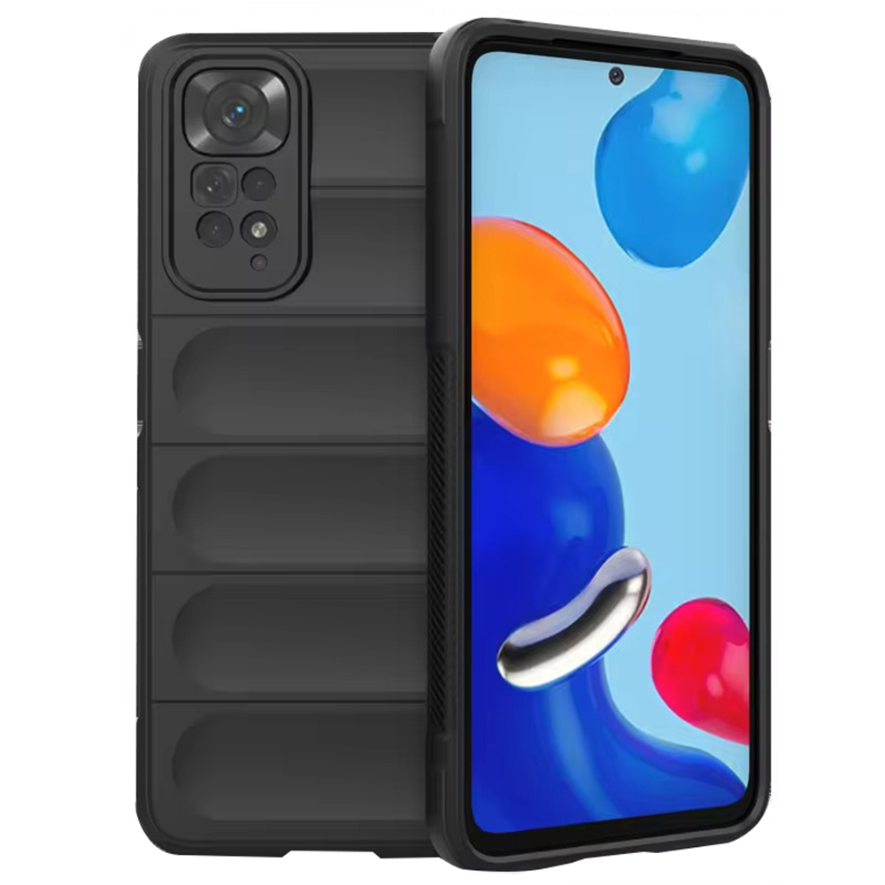 Калъф за Xiaomi Redmi Note 11 / Note 11S - Techsuit Magic Shield - Черен
