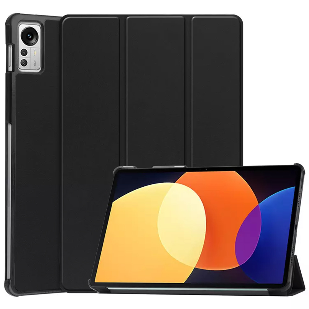 Husa Microfibra Piele ecologica Policarbonat negru Xiaomi Pad 5 8gk