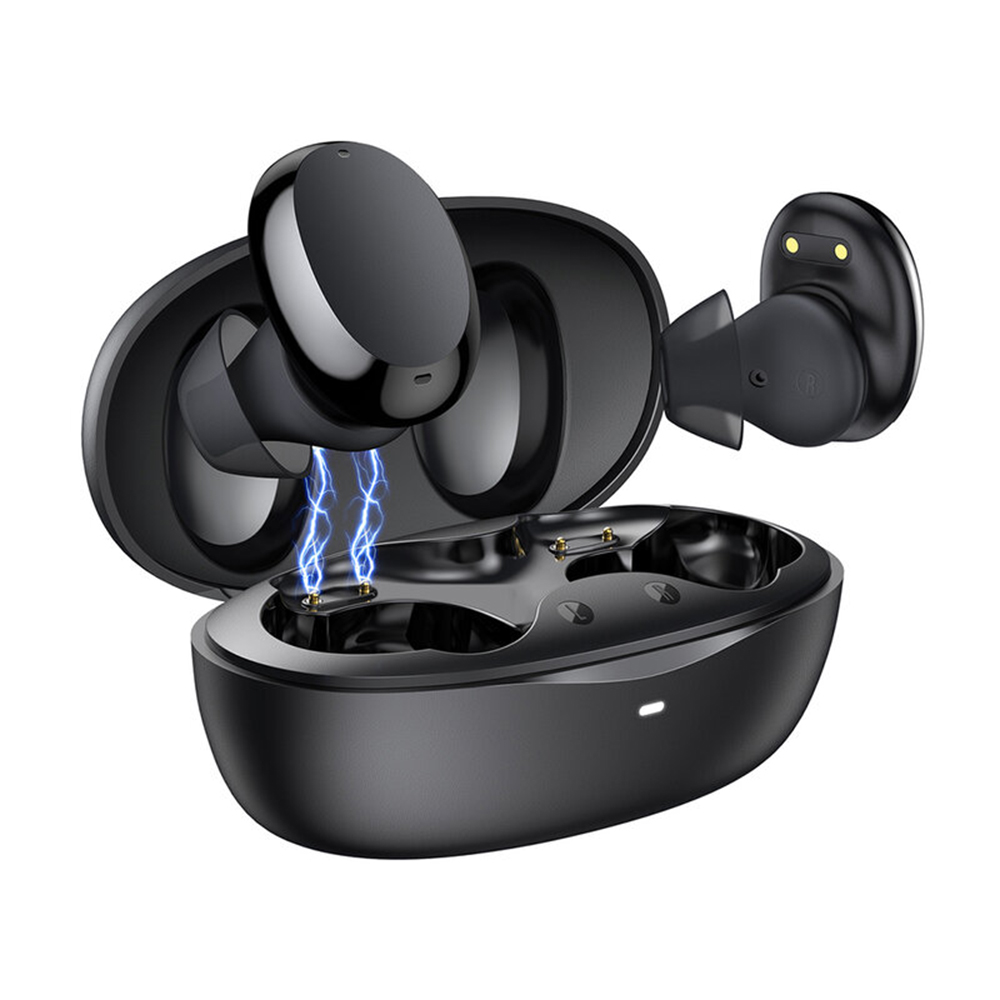 Bluetooth безжични слушалки TWS, IPX8, Bluetooth 5.0 - Baseus Encok W11 (NGTW060001) - черни