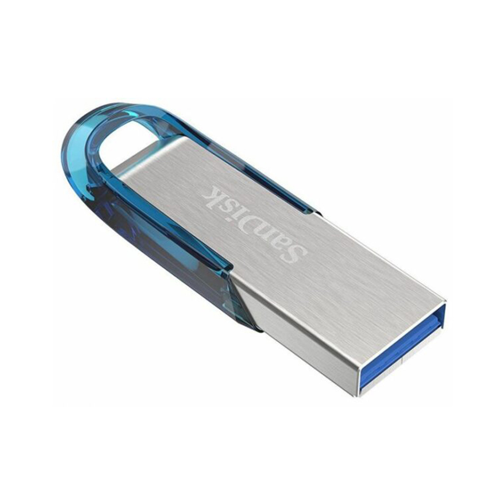 Memory Stick 64GB, USB 3.0 - SanDisk (SDCZ73-064G-G46B) - сив / син