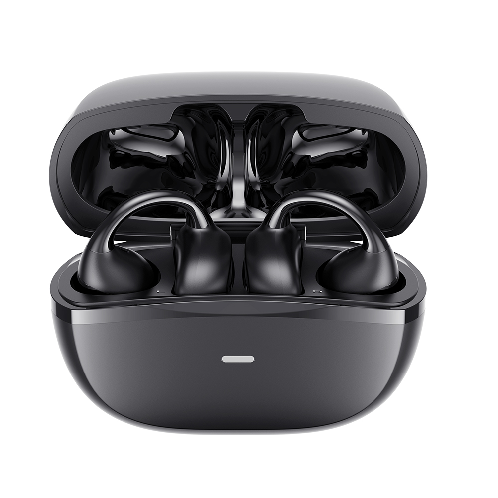 Безжични слушалки с микрофон, Bluetooth 5.4, Type-C, ENC, IPX5, 400mAh - Havit (OWS916 LITE) - черни