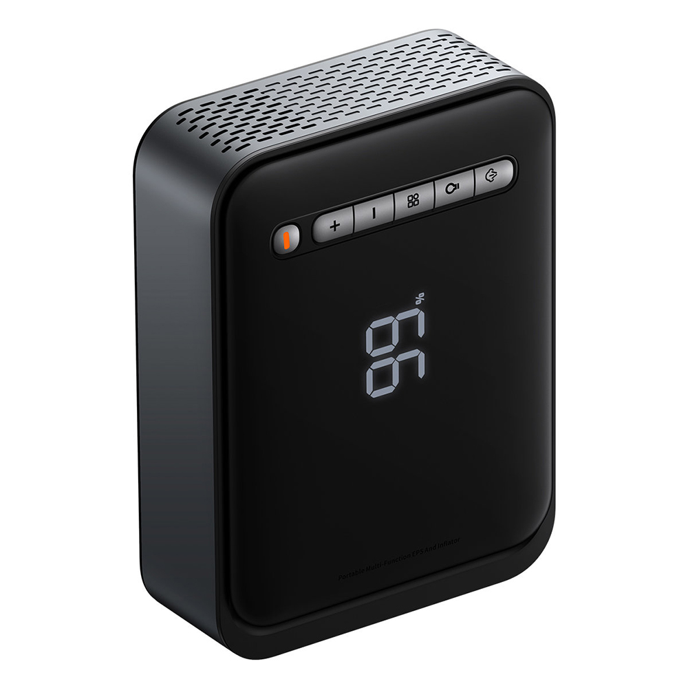 Автомобилен стартер 1000A, 12V, 12000mAh, 10-150 PSI - Baseus (CGCN000001) - Черен