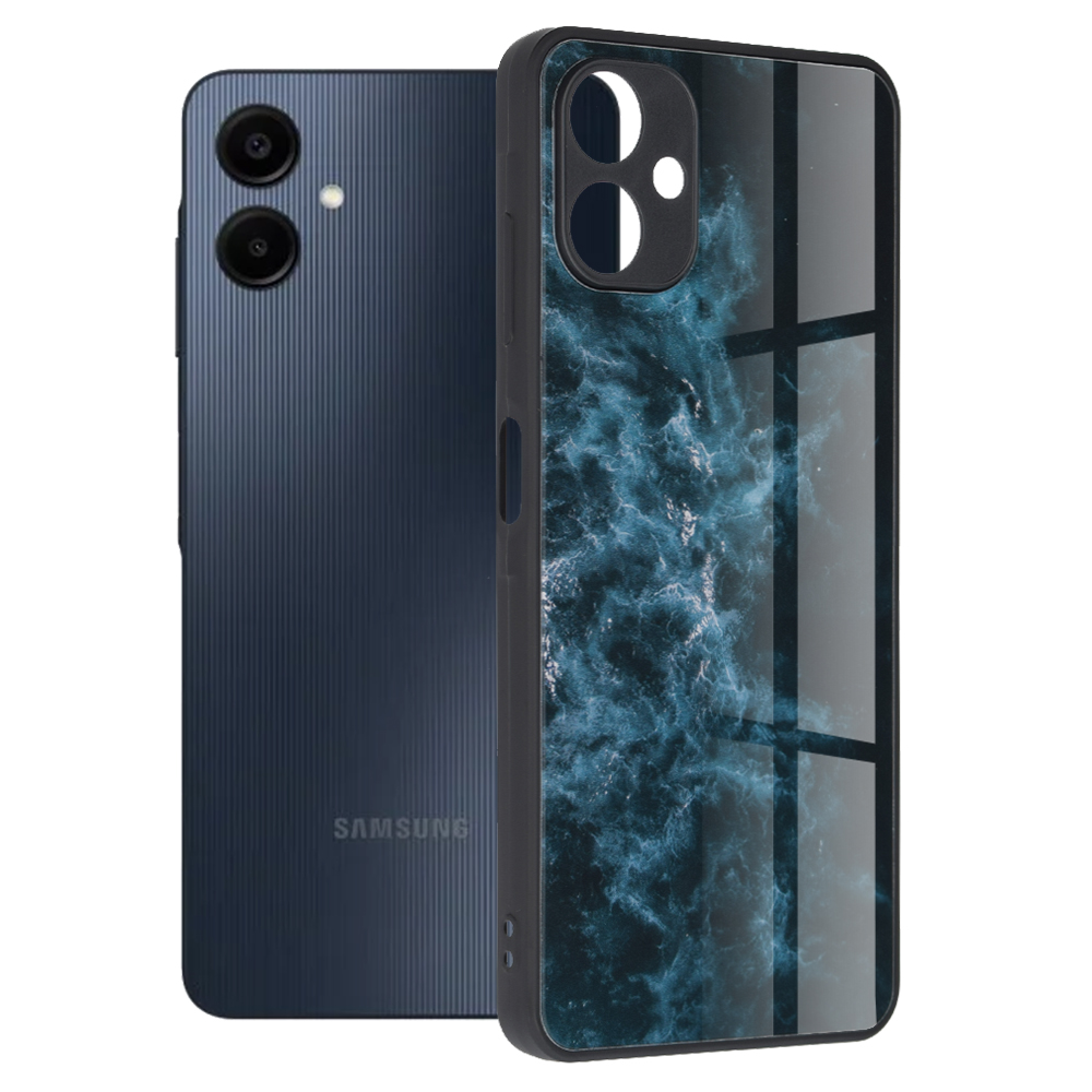 Калъф за Samsung Galaxy A06 4G - Techsuit Glaze Series - Син Nebula