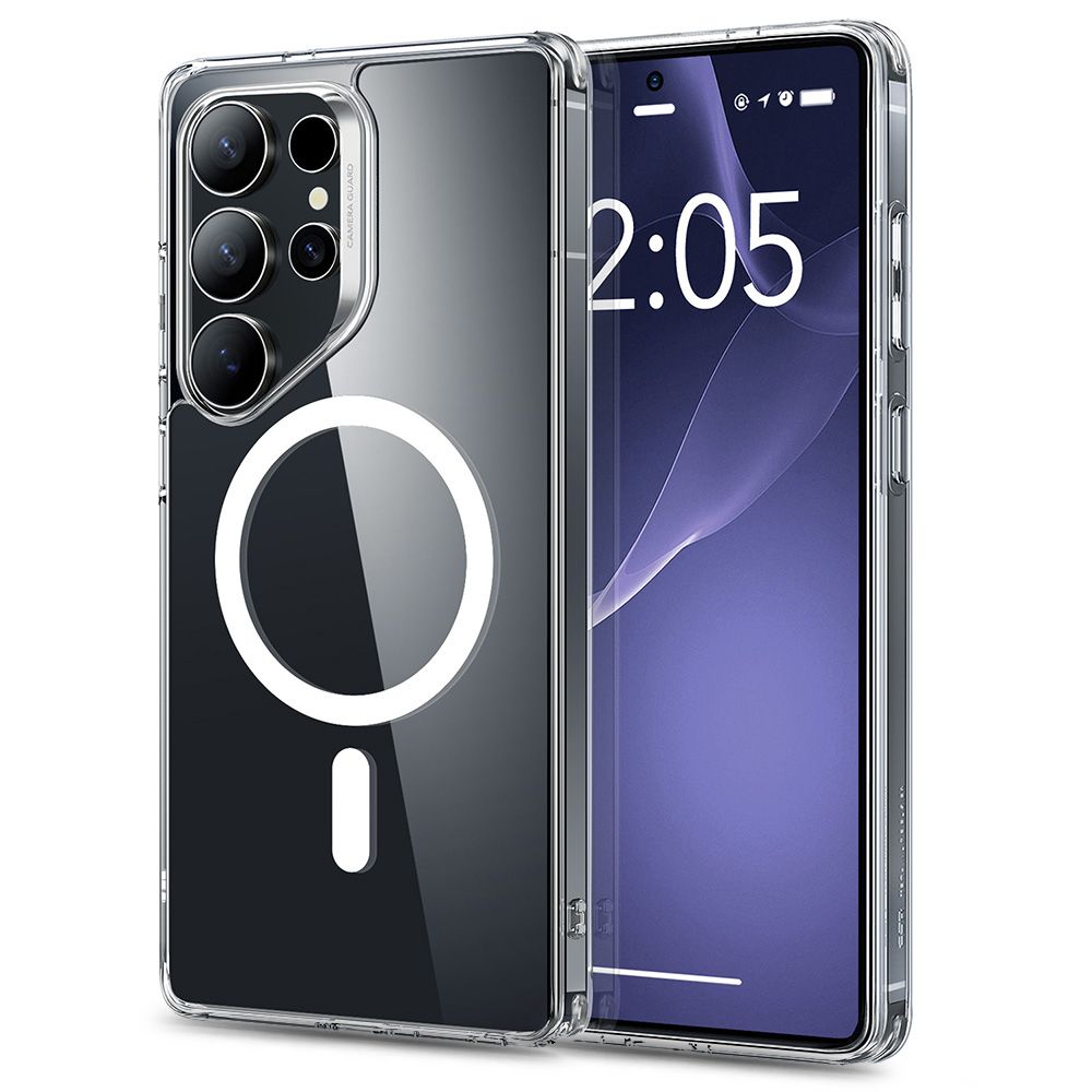 Калъф за Samsung Galaxy S25 Ultra - ESR Classic Classic Hybrid HaloLock - Прозрачен