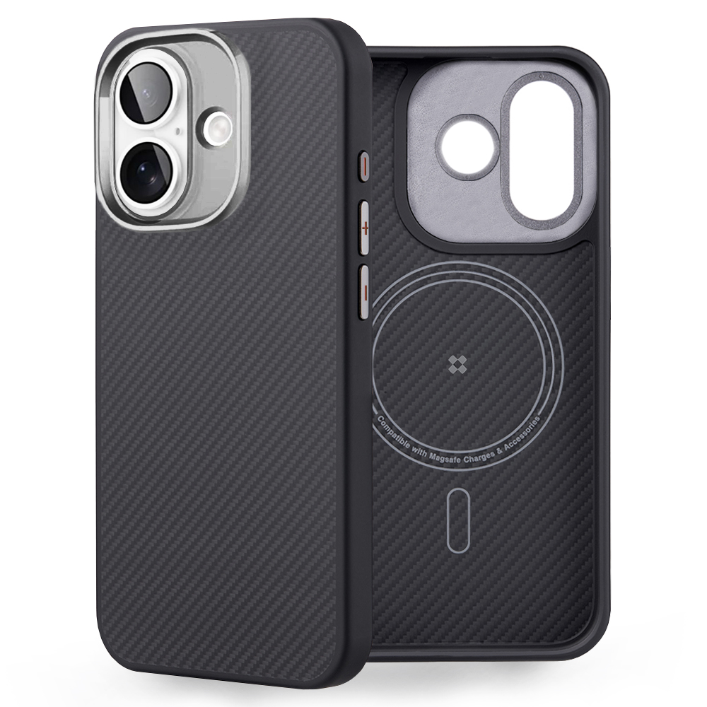 Калъф за iPhone 16 Plus - Edizard Pro MagSafe Case - Черен