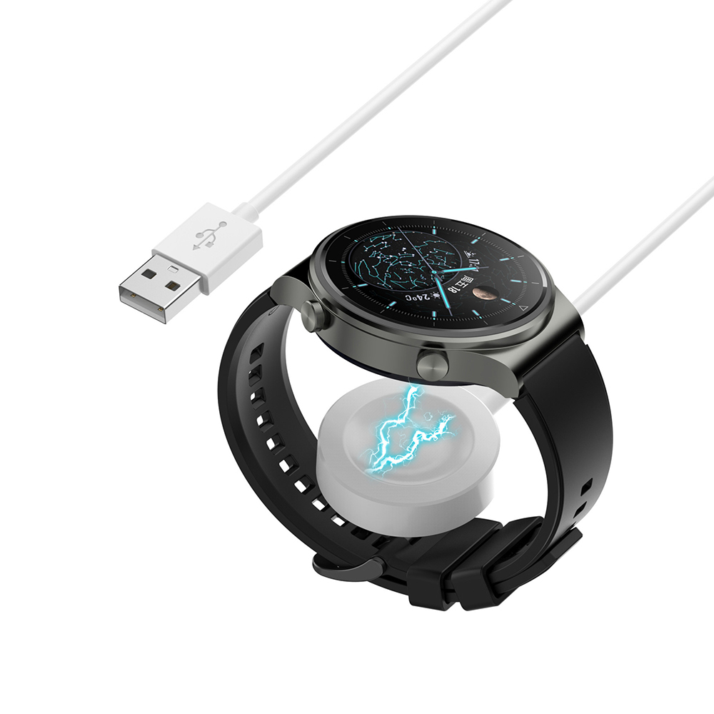 Char зарядно за Huawei GT5 Pro/GT5 /4/4 Pro/Ultimate/GT3 SE/Buds - Techsuit (THC1) - Бяло