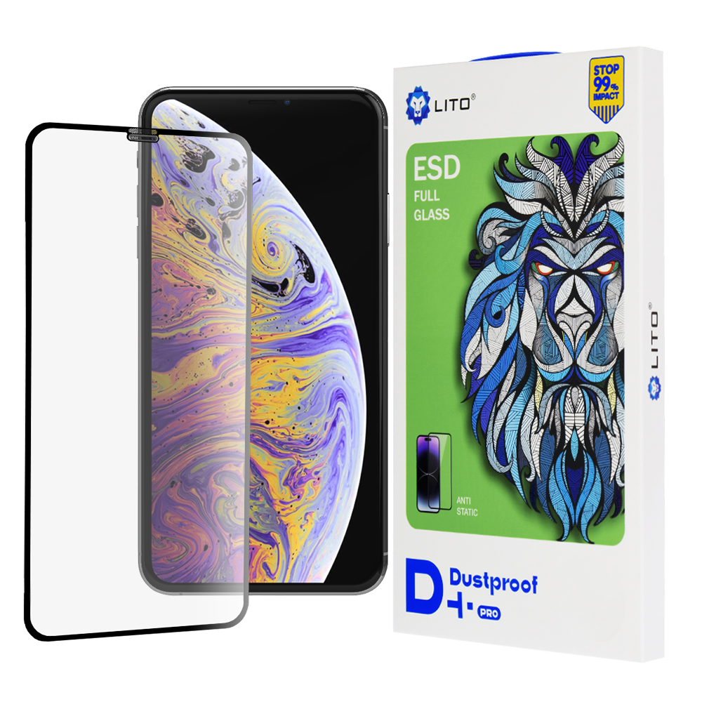 Калъф за iPhone XS Max / iPhone 11 Pro Max - Lito D+ Pro Dustproof - Черен
