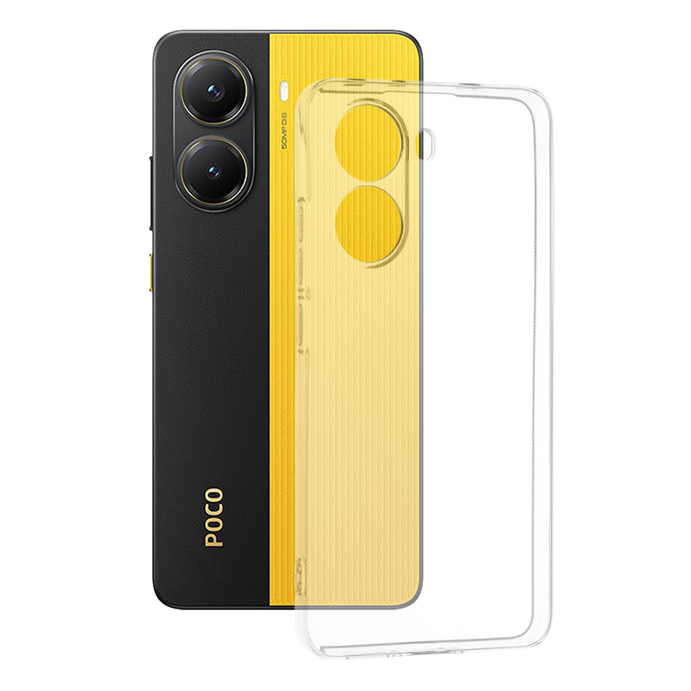 Калъф за Xiaomi Poco X7 Pro - Techsuit Прозрачен Silicone - Прозрачен