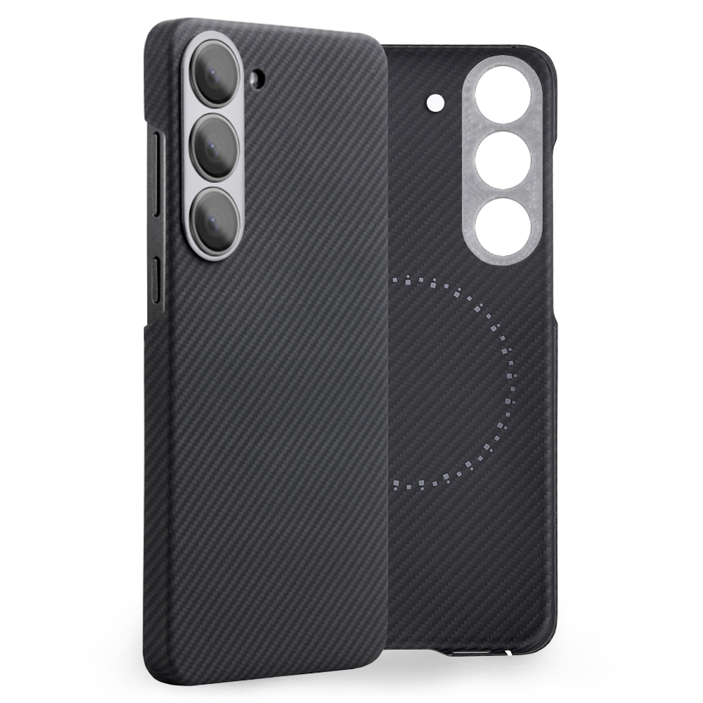 Калъф за Samsung Galaxy S23 Plus - Edizard Air MagSafe Case - Черен