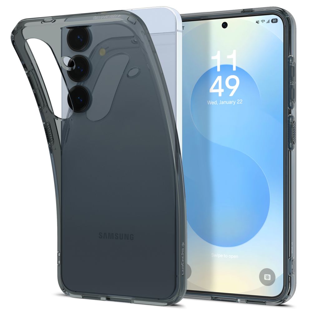 Калъф за Samsung Galaxy S25 - Spigen Liquid Crystal (ACS08996) - Space Crystal
