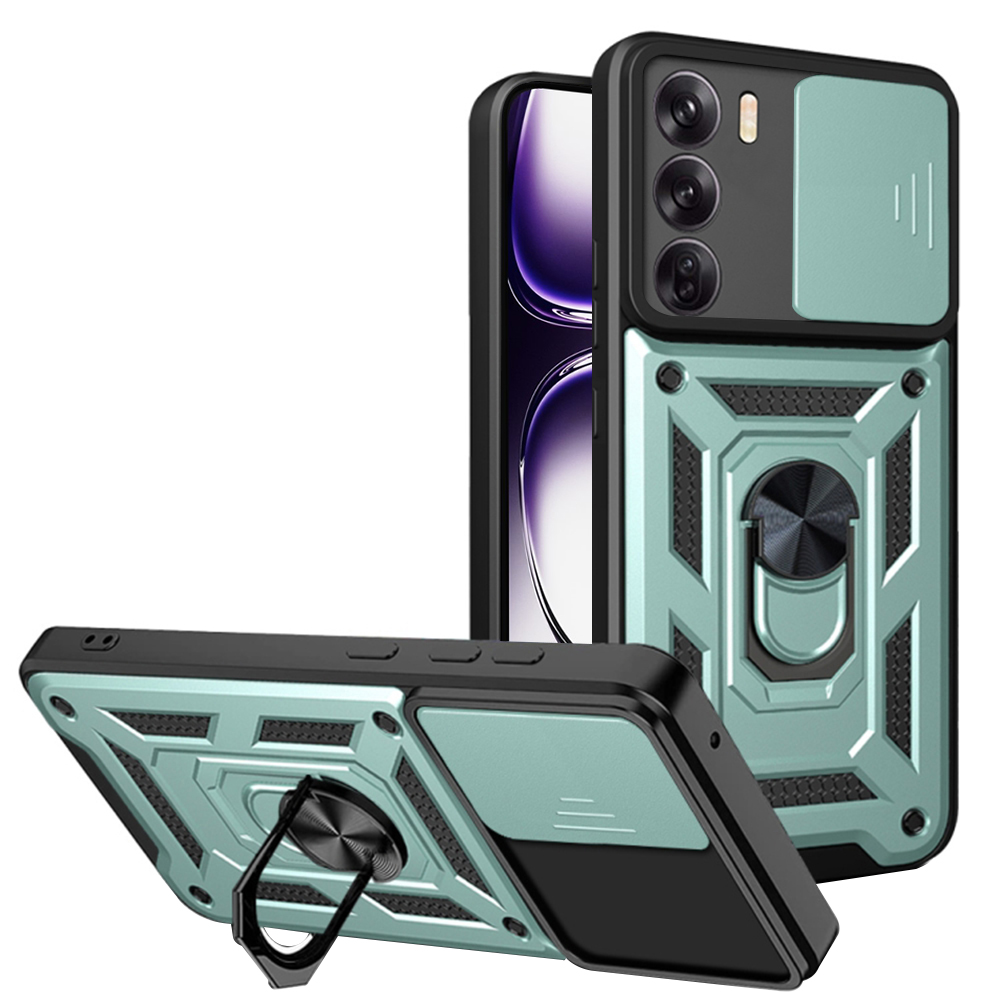 Калъф за Oppo Reno12 - Techsuit CamShield Series - Зелен