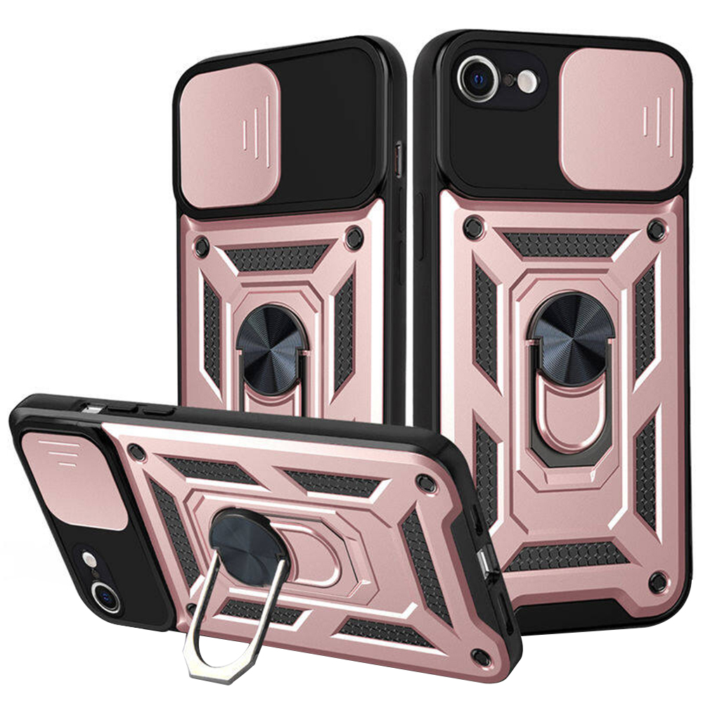 Калъф за iPhone 6 Plus / iPhone 6s Plus - Techsuit CamShield Series - Розово злато
