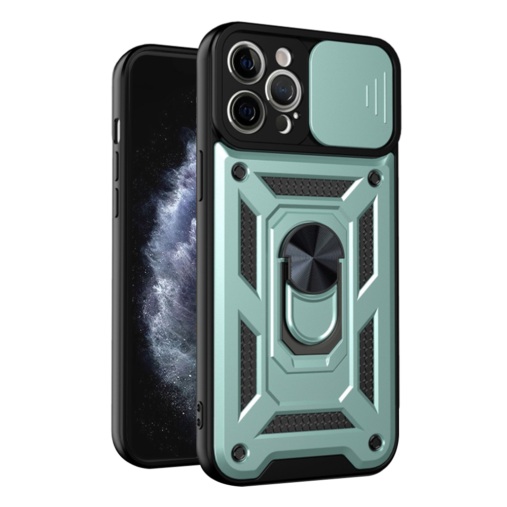 Калъф за iPhone 11 Pro Max - Techsuit CamShield Series - Зелен