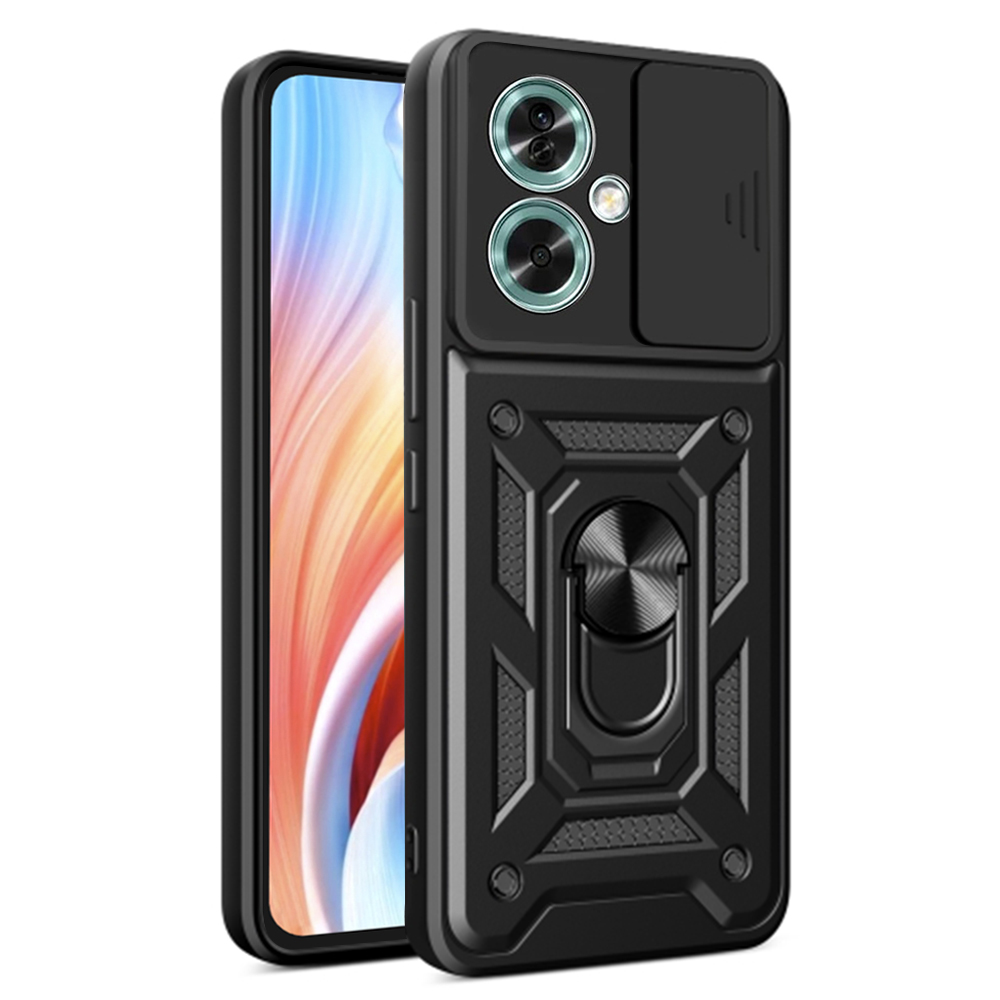 Калъф за Oppo A79 5G / OnePlus Nord N30 SE - Techsuit CamShield Series - Черен