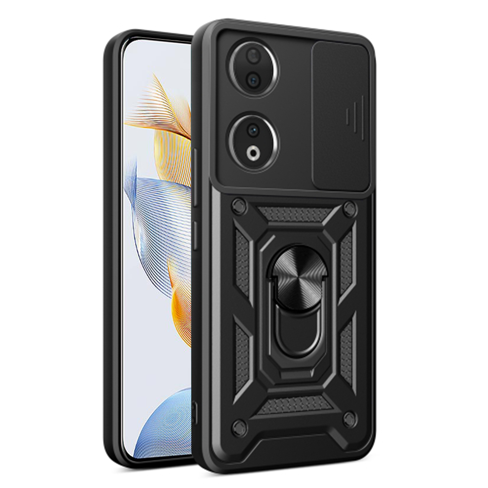 Калъф за Honor 90 - Techsuit CamShield Series - Черен
