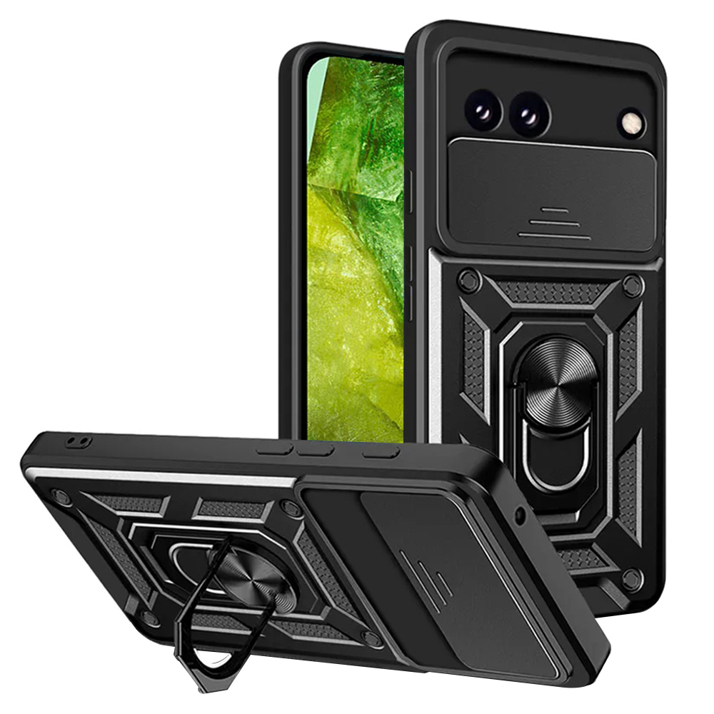 Калъф за Google Pixel 8a - Techsuit CamShield Series - Черен