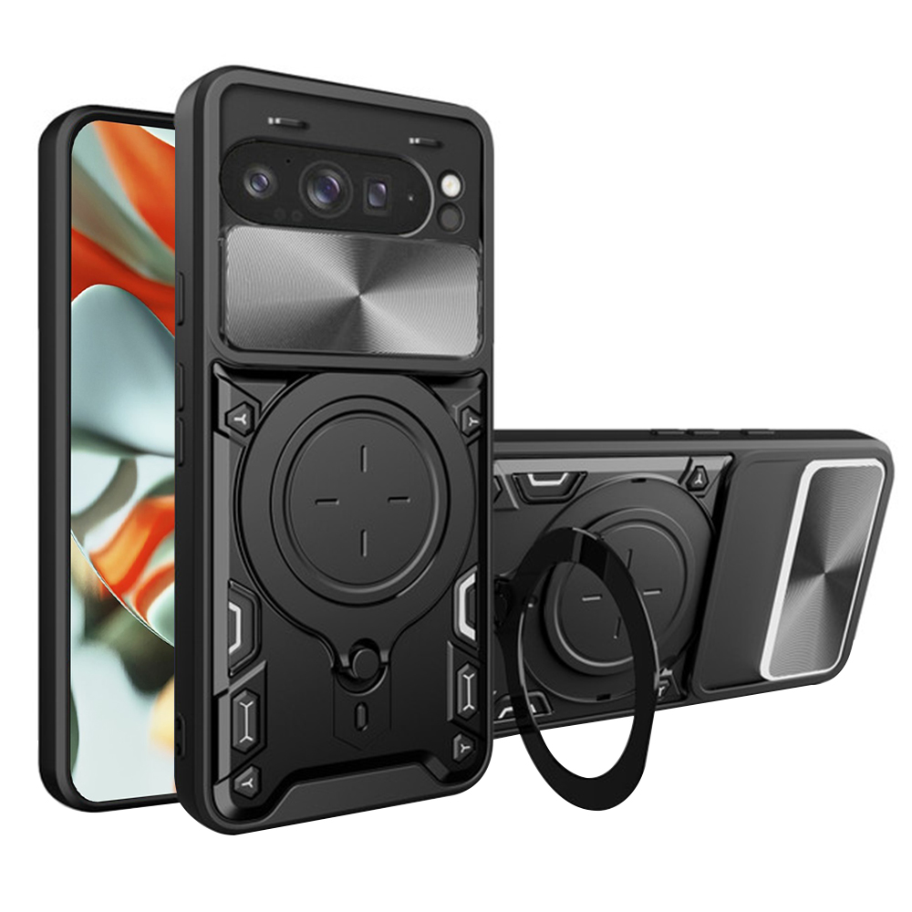 Калъф за Google Pixel 9 Pro XL - Techsuit CamGuard Pro - Черен