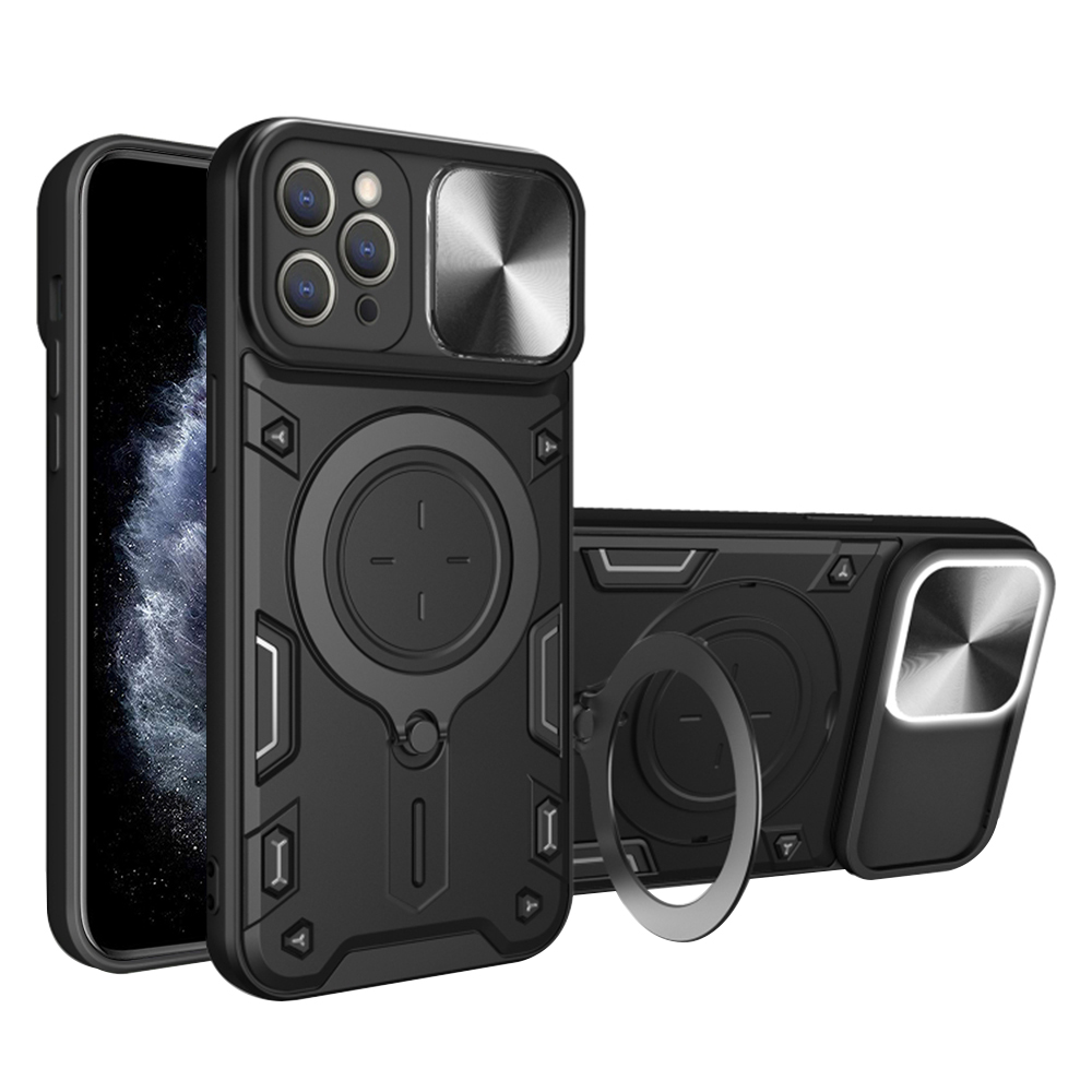Калъф за iPhone 11 Pro Max - Techsuit CamGuard Pro - Черен