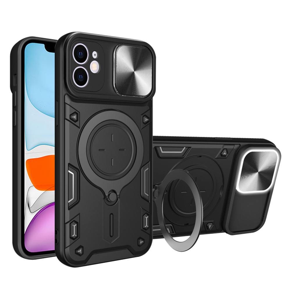 Калъф за iPhone 11 - Techsuit CamGuard Pro - Черен