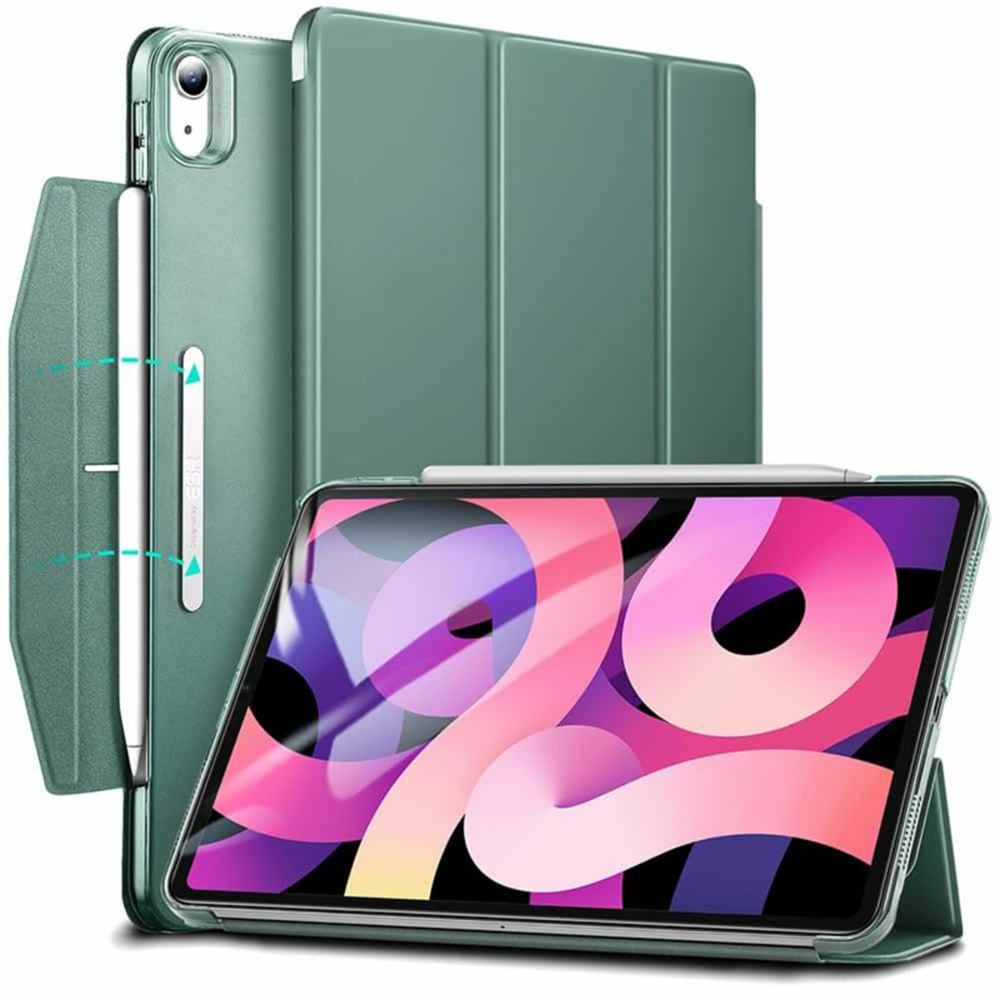 Калъф за iPad Air 4 (2020) / Air 5 (2022) / Air 11 (2024) / Air 11 (2025) / Air 11 (2026) - ESR Ascend Trifold - Forest Зелен