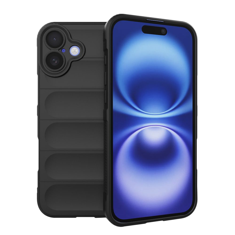 Калъф за iPhone 16 - Techsuit Magic Shield - Черен