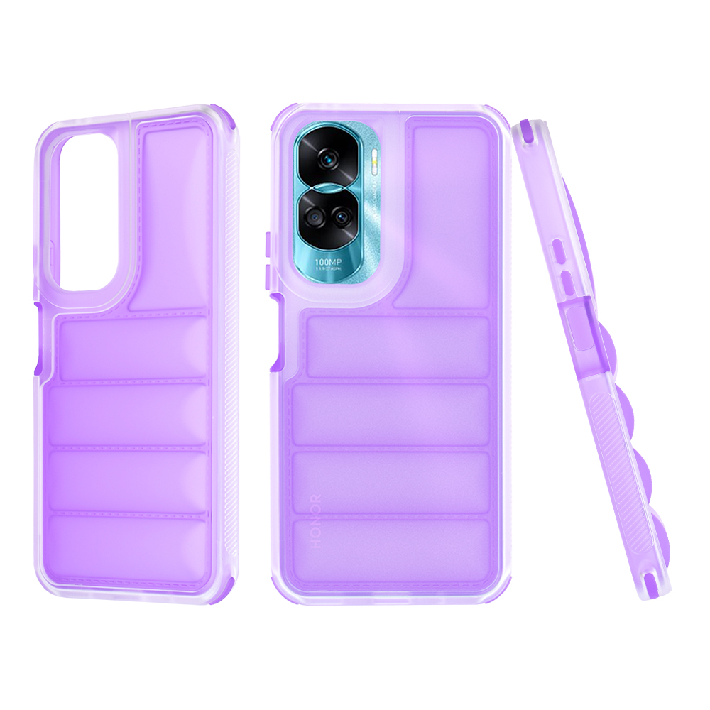 Калъф за Honor 90 Lite - Techsuit Wave Shield - Лилав