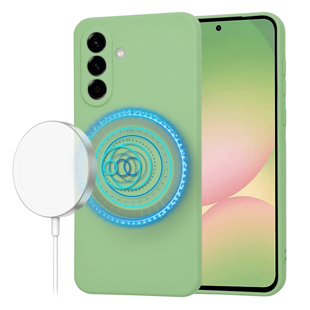 Калъф за Samsung Galaxy A56 5G - Techsuit SoftFlex MagSafe - Mint Зелен