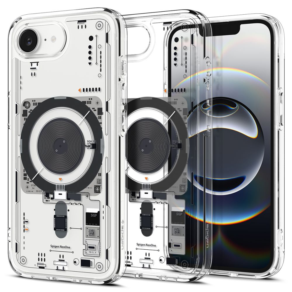 Калъф за iPhone 16e - Spigen Ultra Hybrid MagSafe (ACS09143) - Neo One