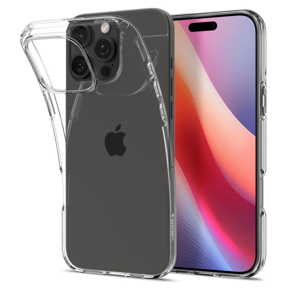 Калъф за iPhone 16 Pro Max - Spigen Liquid Crystal (ACS07984) - Crystal Прозрачен
