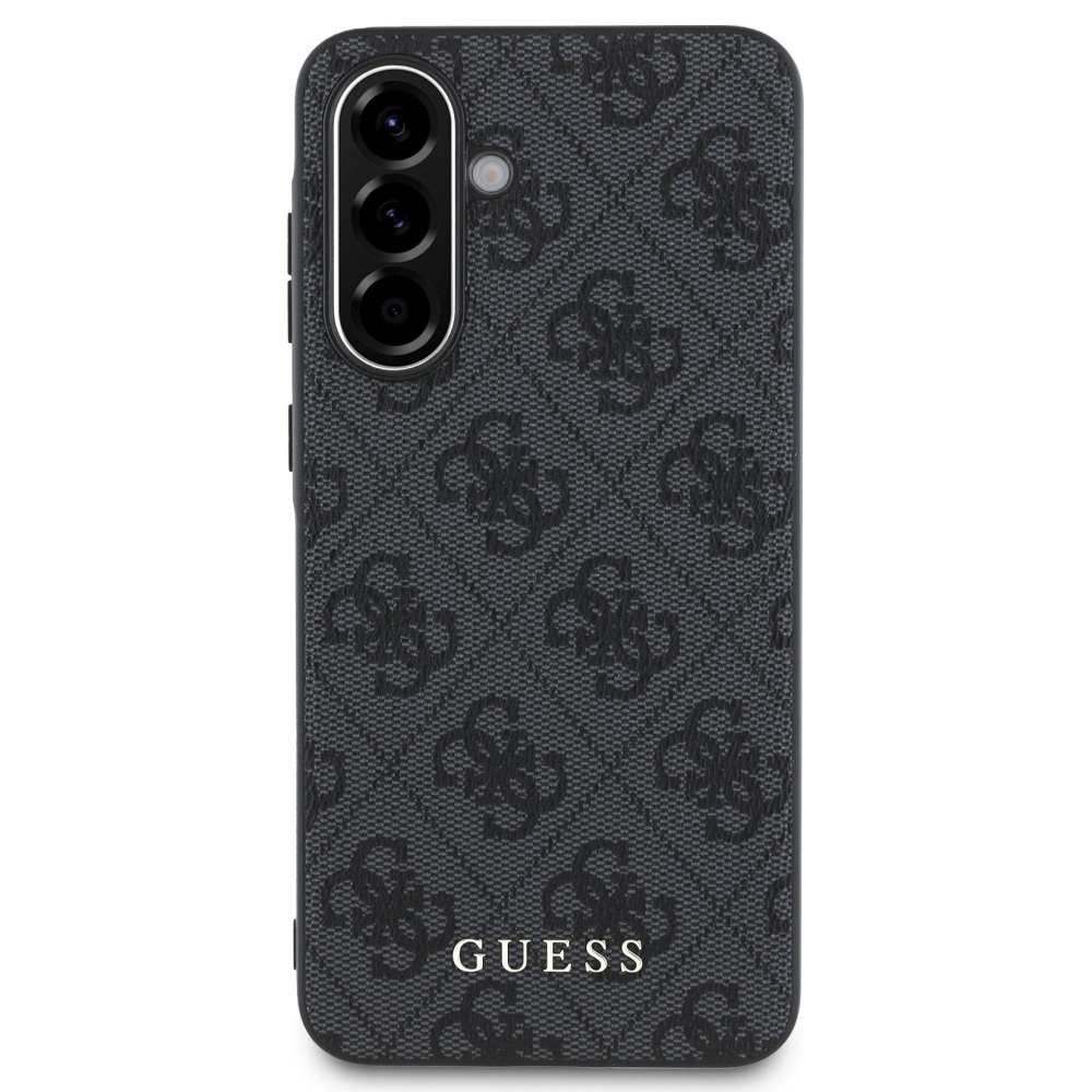 Калъф за Samsung Galaxy A56 5G - Guess Hardcase 4G Classic (GUHCSA56G4GFGR) - Черен