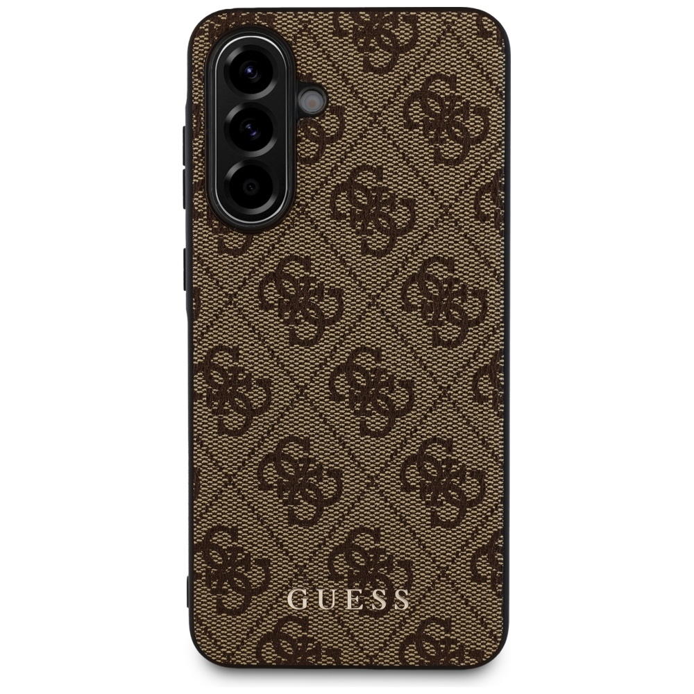 Калъф за Samsung Galaxy A36 5G - Guess Hardcase 4G Classic (GUHCSA36G4GFBR) - Кафяв