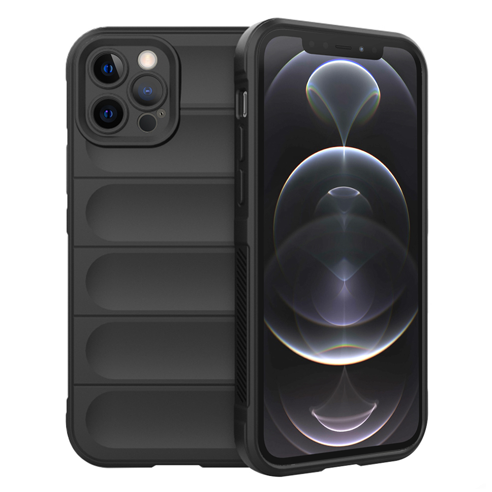 Калъф за iPhone 12 Pro - Techsuit Magic Shield - Черен