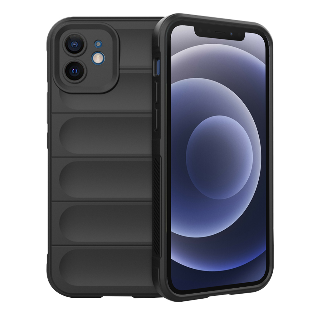 Калъф за iPhone 12 - Techsuit Magic Shield - Черен