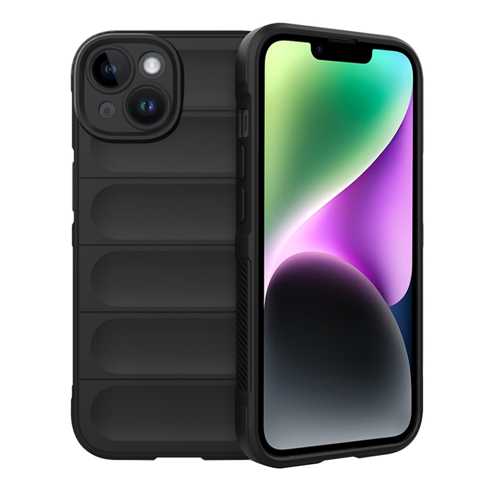 Калъф за iPhone 14 - Techsuit Magic Shield - Черен