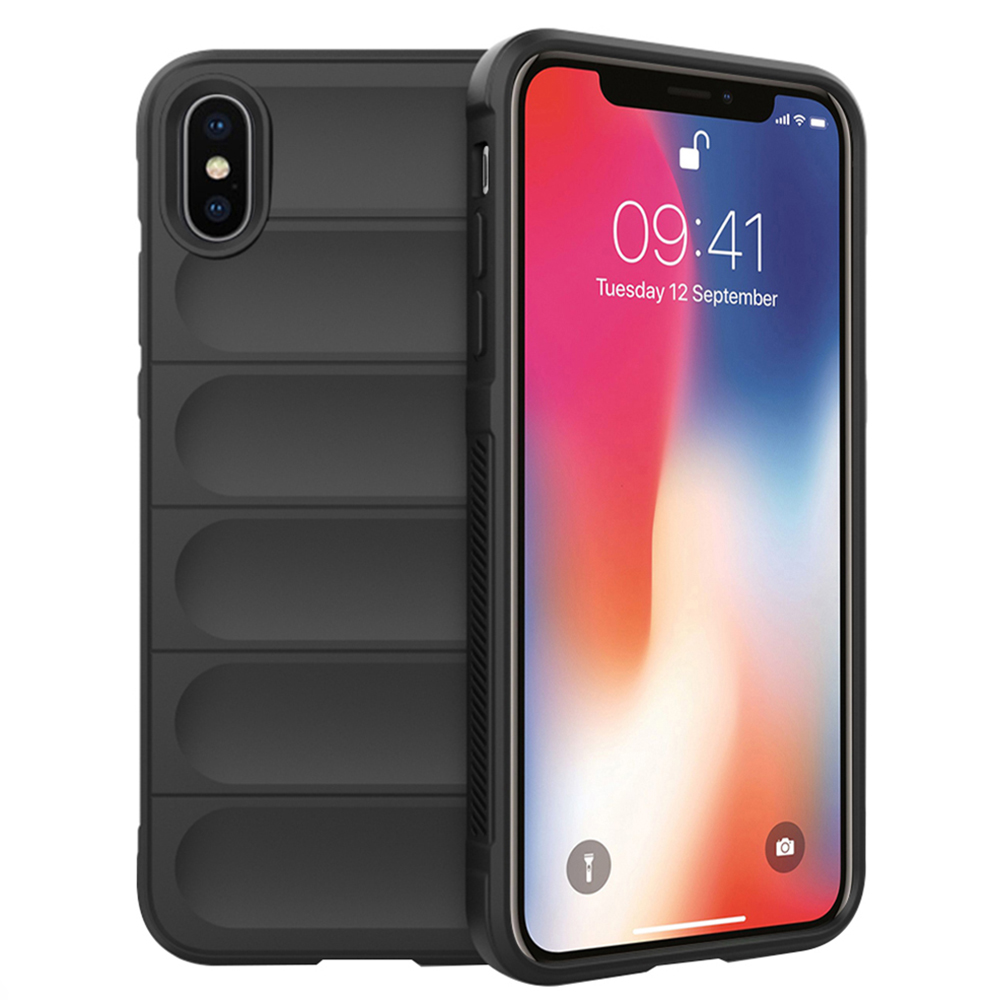 Калъф за iPhone X / iPhone XS - Techsuit Magic Shield - Черен