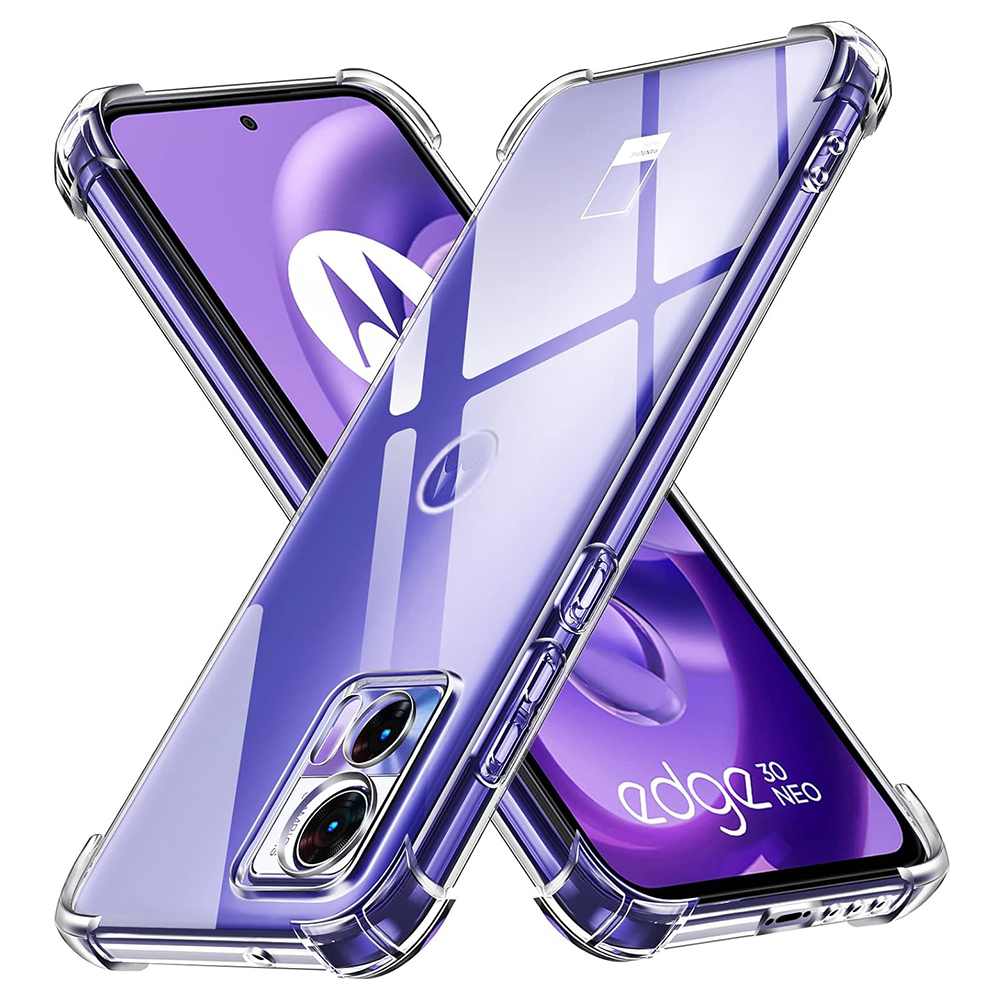 Калъф за Motorola Edge 30 Neo - Techsuit Shockproof Прозрачен Silicone - Прозрачен
