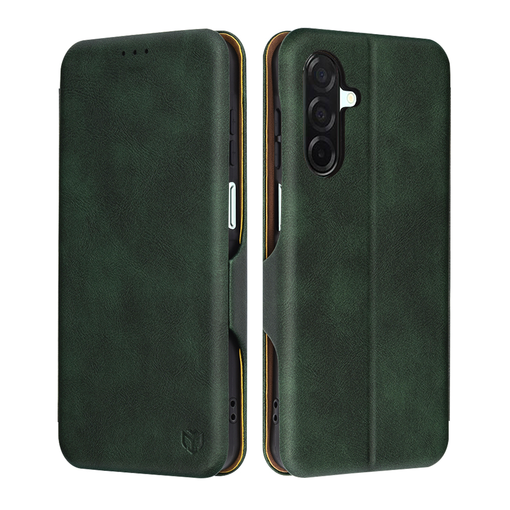 Калъф за Samsung Galaxy A26 5G - Techsuit Safe Wallet Plus - Зелен