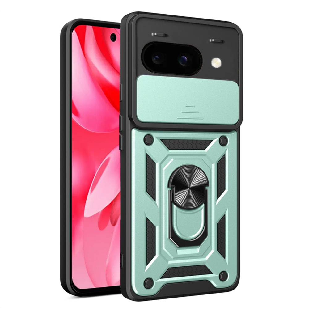 Капак за Google Pixel 9a - Techsuit CamShield Series - Зелен