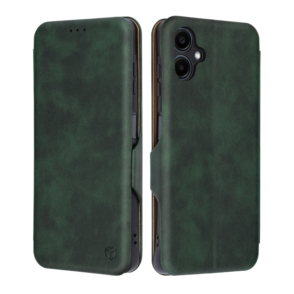 Калъф за Samsung Galaxy A06 4G - Techsuit Safe Wallet Plus - Зелен