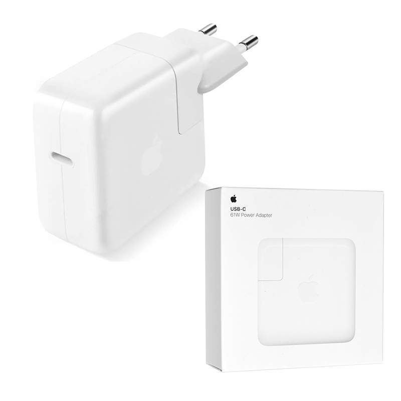 Type-C, 61W - Apple (MRW22ZM/A) - Бяла (блистерна опаковка)