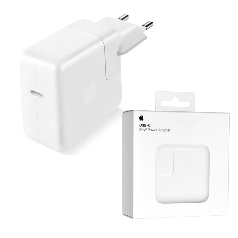 Type-C Type-C, 30W - Apple (MY1W2ZM/A) - бял (блистерна опаковка)