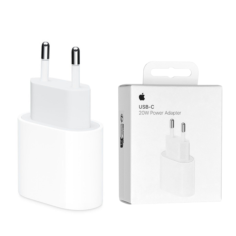 Type-C, 20W - Apple A2347 (MUVV3ZM/A) - бял (блистерна опаковка)
