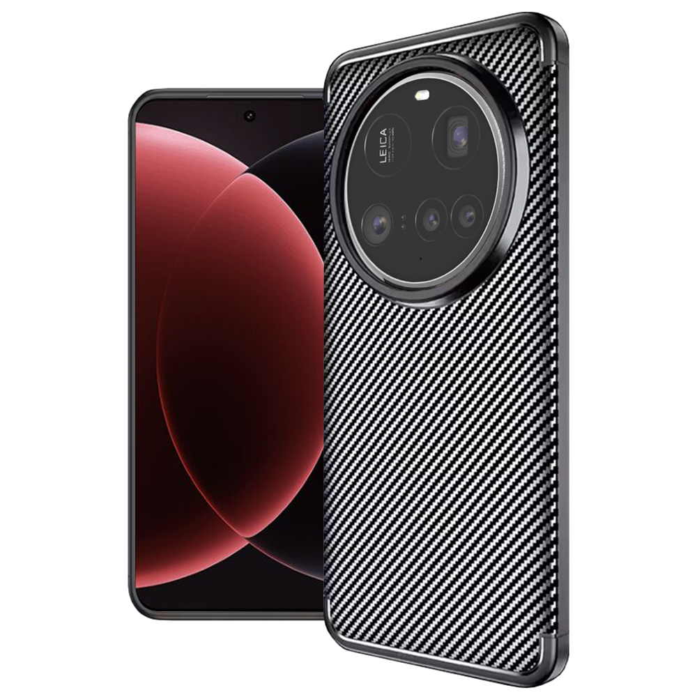 Калъф за Xiaomi 15 Ultra - Techsuit CarbonFiber - Черен