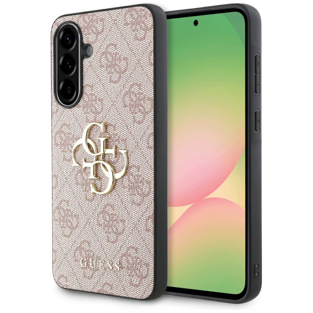 Калъф за Samsung Galaxy A36 5G - Guess Hardcase 4G Big Logo (GUHCSA364GMGPI) - Розов