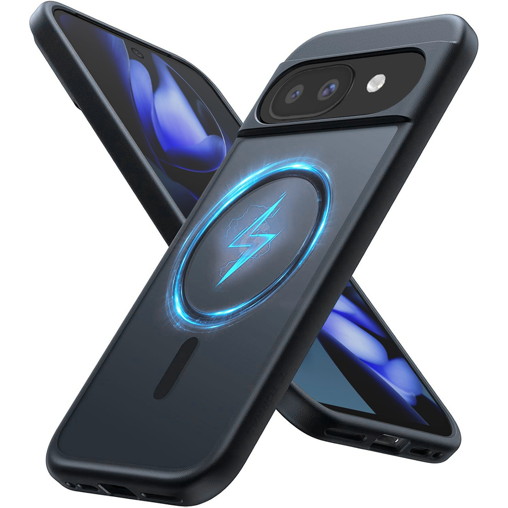 Калъф за Google Pixel 9a - Torras Guardian Magnetic Series - Черен