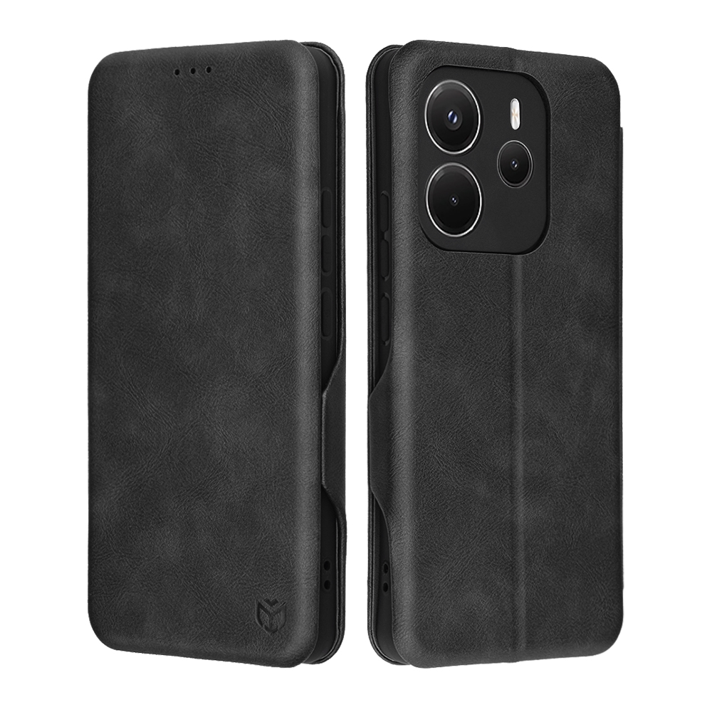 Калъф за Xiaomi Redmi Note 14 4G (Регионален) - Techsuit Safe Wallet Plus - Черен
