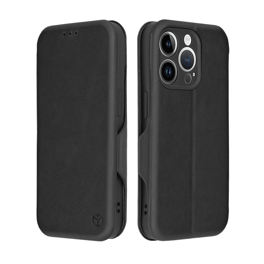 Калъф за iPhone 14 Pro Techsuit Safe Wallet Plus, черен