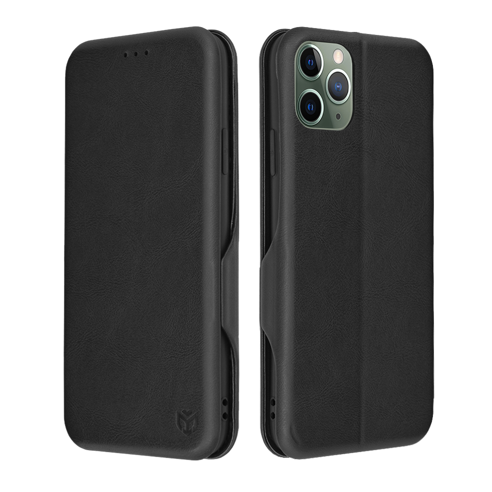 Калъф за iPhone 11 Pro Max Techsuit Safe Wallet Plus, черен