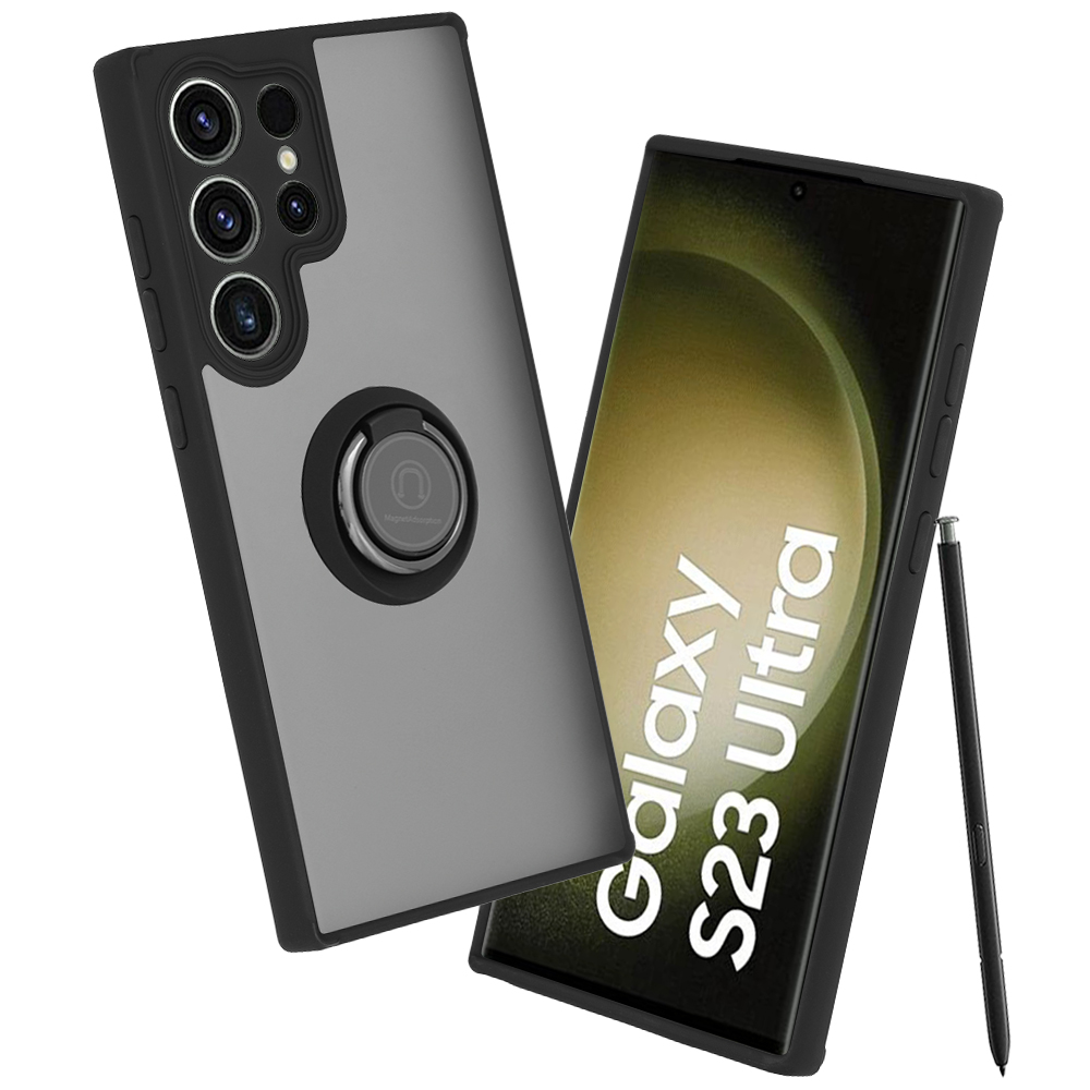Калъф за Samsung Galaxy S23 Ultra - Techsuit Glinth - Черен