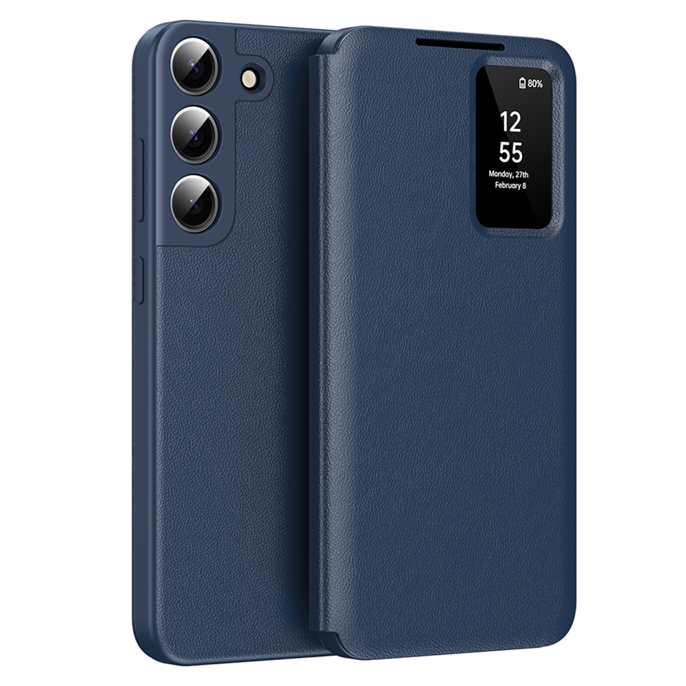 Калъф за Samsung Galaxy S22 Plus 5G - Techsuit SmartView Series - Син